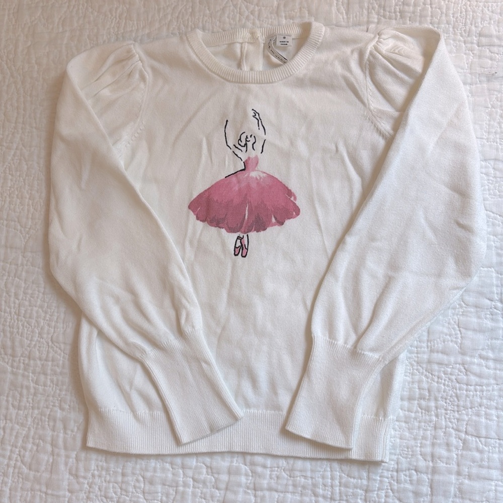 Janie and Jack Ballerina Sweater